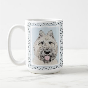 Taza De Café Pintura de Bouvier des Flandres - Arte original de