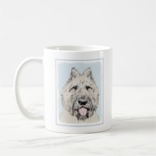 Taza De Café Pintura de Bouvier des Flandres - Arte original de