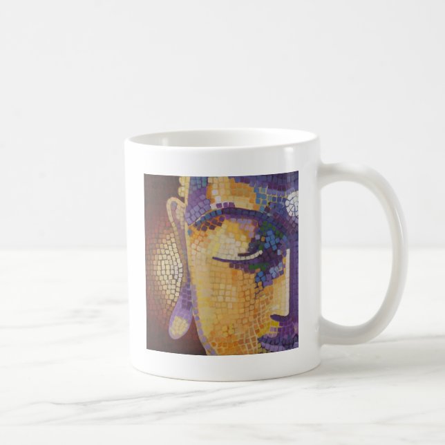 Taza De Café Pintura de Buda (Derecha)