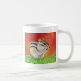 Taza De Café Pintura de Chipmunk