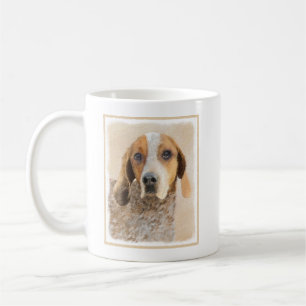 Taza De Café Pintura de concha inglesa estadounidense - Arte de