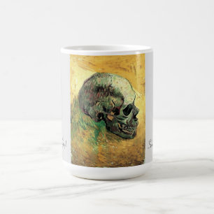 Taza De Café Pintura de cráneo, Van Gogh - Famosa pintura