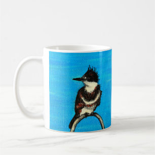 Taza De Café Pintura de Kingfisher