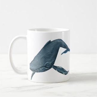Taza De Café Pintura de la ballena jorobada