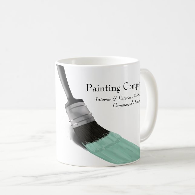 Taza De Café Pintura de la empresa de servicios de pintores Bru (Anverso derecho)