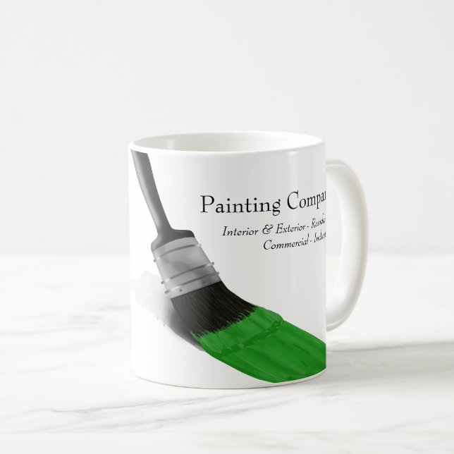 Taza De Café Pintura de la empresa de servicios de pintores Bru (Anverso derecho)