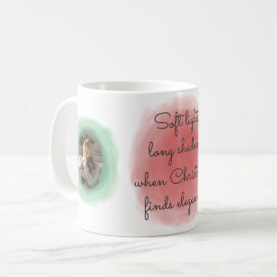 Taza De Café Pintura de Navidad Dachshund – Foto Personalizada