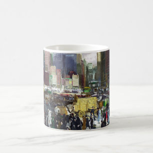 Taza De Café Pintura de Nueva York de 1911 de George Bellows