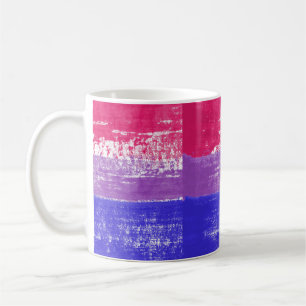 Taza De Café Pintura de Orgullo Bisexual