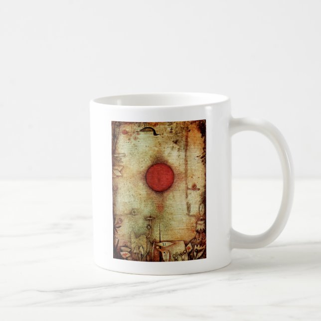 Taza De Café Pintura de Paul Klee Ad Marginem (Derecha)