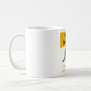 Taza De Café Pintura de Raccoon Birthday dramática enfermedad d
