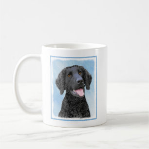 Taza De Café Pintura de recuperación con recubrimiento de curry