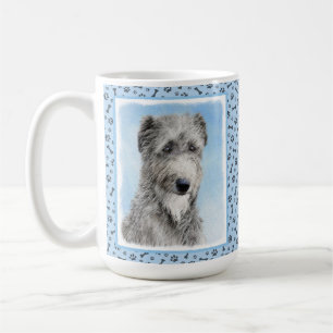 Taza De Café Pintura de Scottish Deerhound - Arte Original y Li