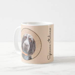Taza De Café Pintura de Spinone Italiano - Arte de Perro Origin