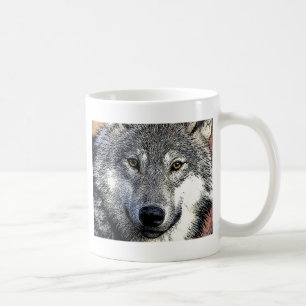 Taza De Café Pintura de Wolf Eyes