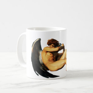 Taza De Café Pintura del ángel caído por Alexandre Cabanel