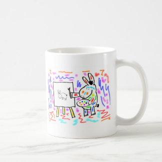Taza De Café pintura del burro