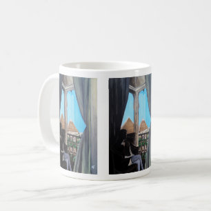 Taza De Café Pintura del Hotel Pyramisa de Alfred Fox
