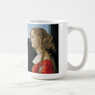 Taza De Café Pintura del renacimiento de Botticelli