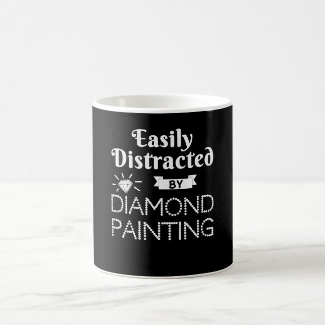 Taza De Café Pintura|Diamantes pasatiempos de pintura (Centro)