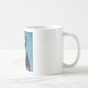 Taza De Café Pintura en Acuarela de Schnauzer Miniatura
