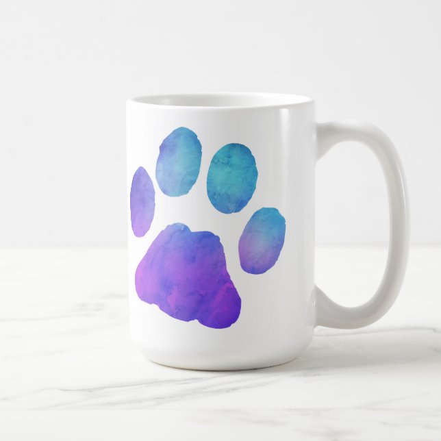 Taza De Café Pintura Impresiones Café Mug (Derecha)