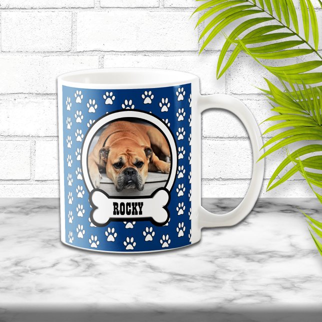 Taza De Café Pintura Imprime foto de Mascota azul Mug (Subido por el creador)