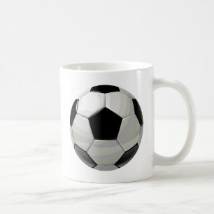 Taza De Café Pintura única de fútbol
