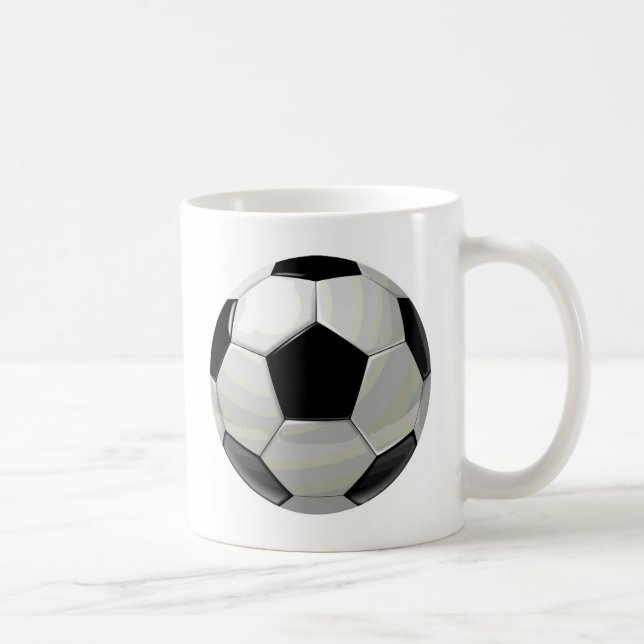 Taza De Café Pintura única de fútbol (Derecha)