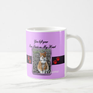 Taza De Café Pinturas en mi corazón - Mauve