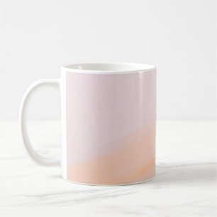 Taza De Café Pinturas rosas y naranjas