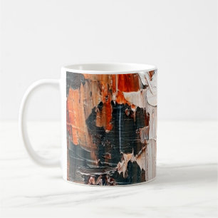 Taza De Café Pinturas y relieves de aceite de peste Grabado en 