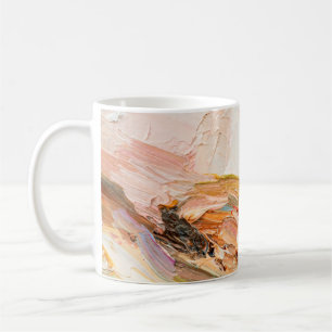 Taza De Café Pinturas y relieves de aceite de peste Grabado en