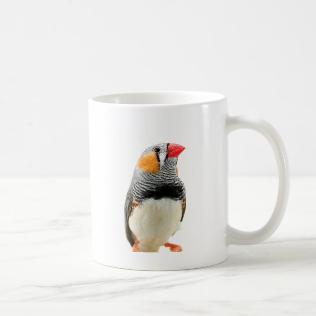 Taza De Café Pinzón de cebra (Derecha)