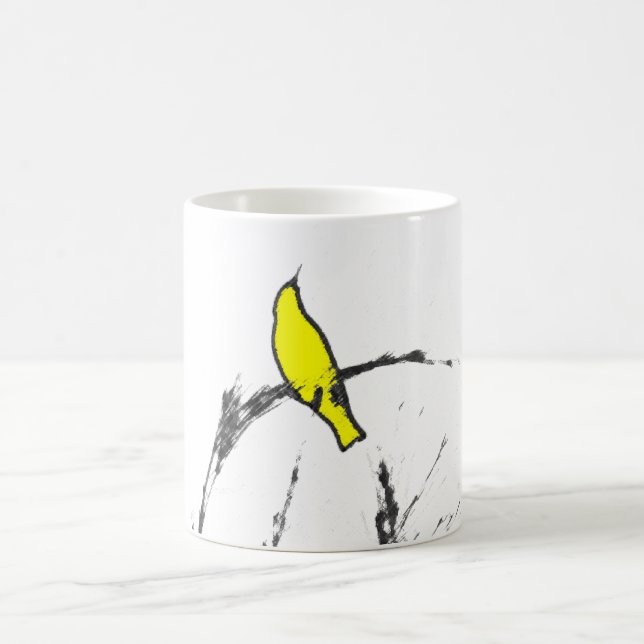 Taza De Café Pío amarillo (Centro)