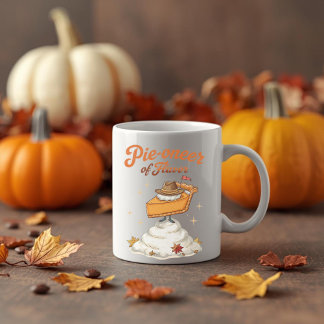 Taza De Café Pionero del Sabor - Tarta de Calabaza Día de Acció