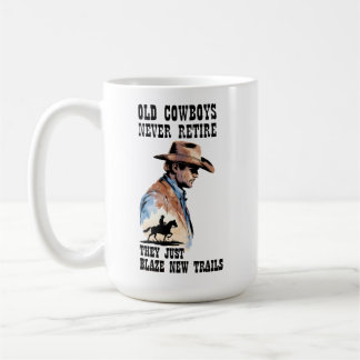 Taza De Café Pionero Vaquero Occidental Jubilación