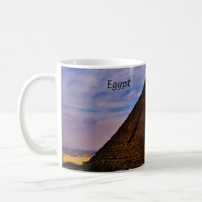 Taza De Café Pirámide egipcia (Izquierda)