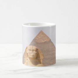 Taza De Café Pirámides de Giza Esfinge Faraón antiguo Egipto Vi