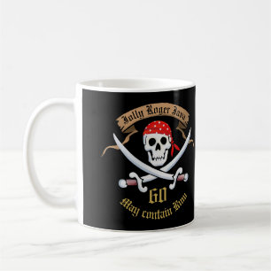 Taza De Café Pirata alegre de Rogelio Java