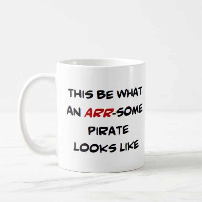 Taza De Café pirata, arr-algunos (Izquierda)