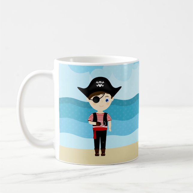 Taza De Café Pirata Boy (Izquierda)