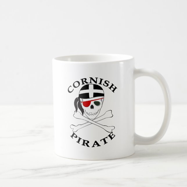 Taza De Café Pirata de Cornualles 1 (Derecha)