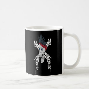 Taza De Café Pirata de cruces de época