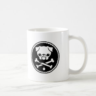 Taza De Café Pirata del barro amasado