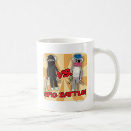 Taza De Café Piratas Vs. Monos Ninja