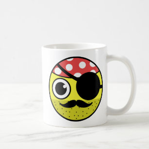 Taza De Café Pirate Face Coffee Mug