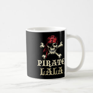 Taza De Café Pirate Lala Skull Matando Abuela Halloween Costu