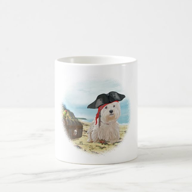 Taza De Café Pirate Westie (Centro)