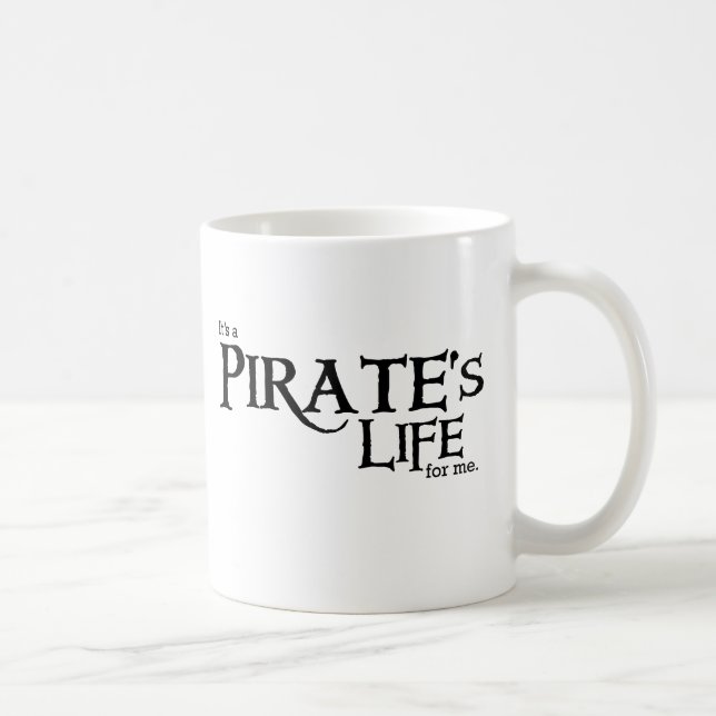 Taza De Café Piratea vida YO (Derecha)